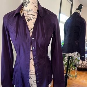 Button down dress top